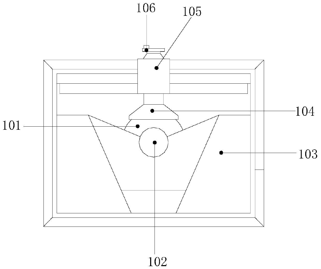 A wooden packaging box for oil drill pipe joints based on the principle of side milling