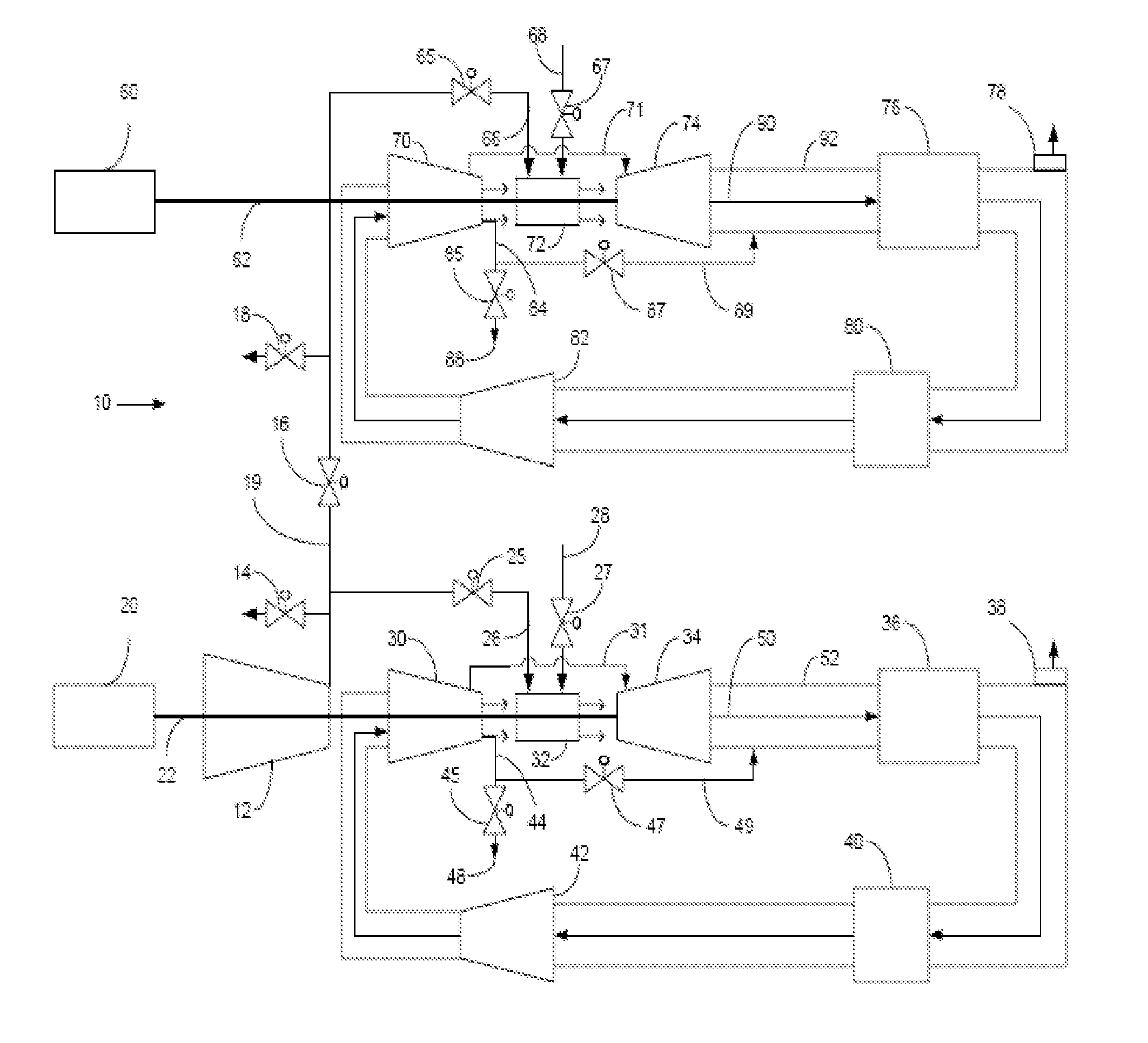 Method of operating a stoichiometric exhaust gas recirculation power plant