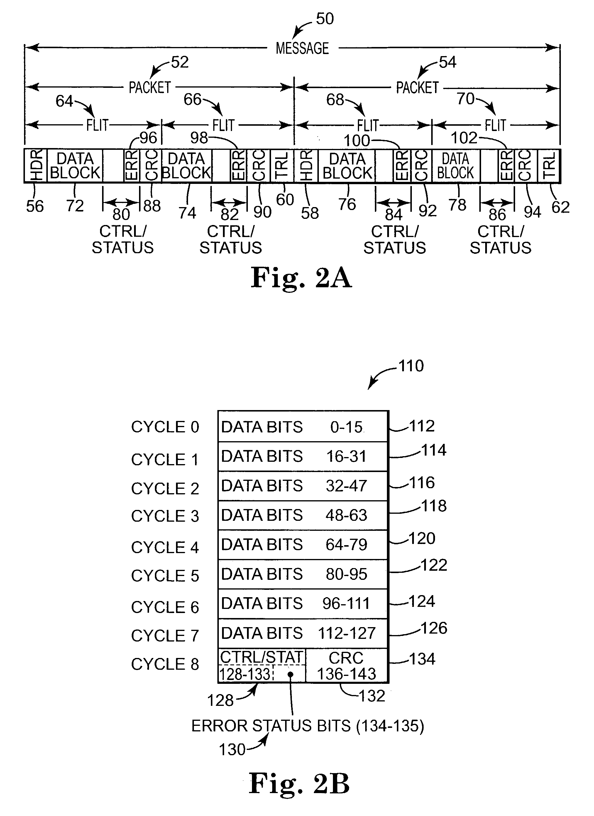 CRC encoding scheme for conveying status information