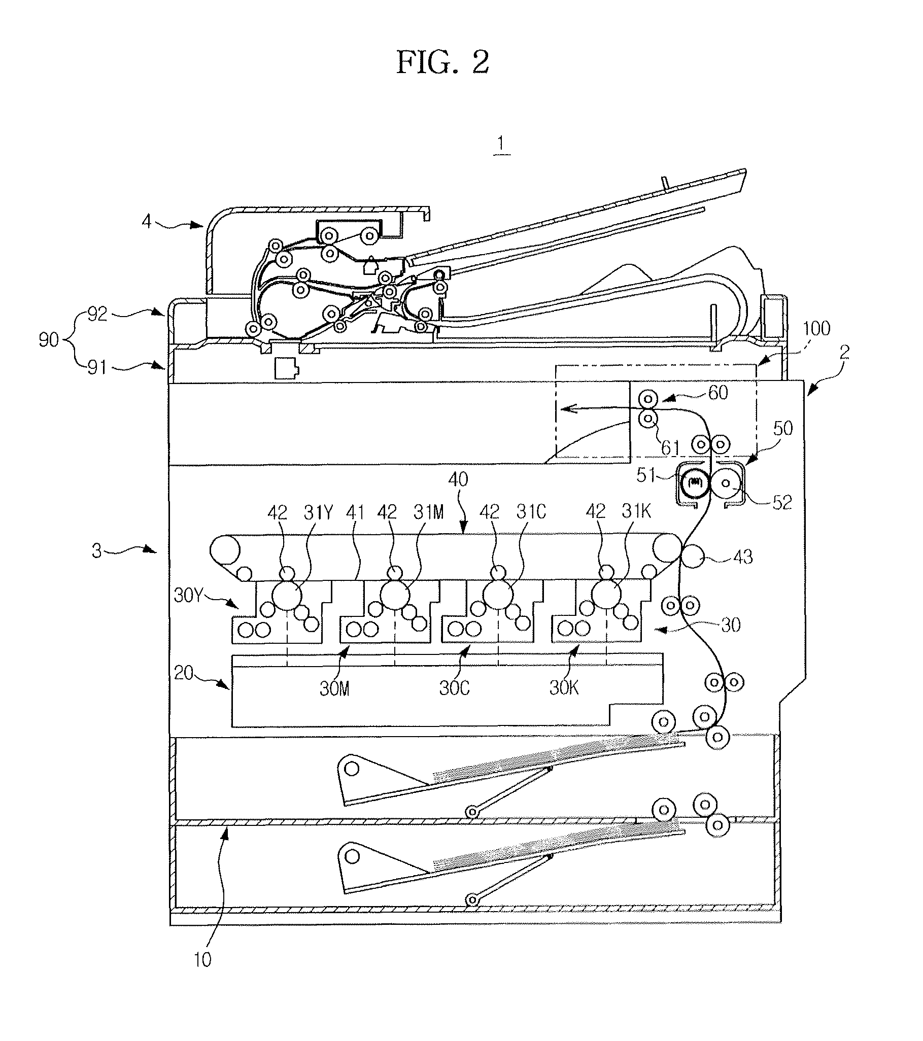 Operating device usable with image forming apparatus and image forming apparatus having the same