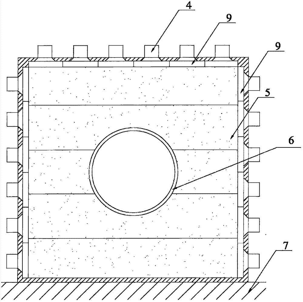 Modeling method for realizing structural mechanical performance of pipe segment three-dimensional loading