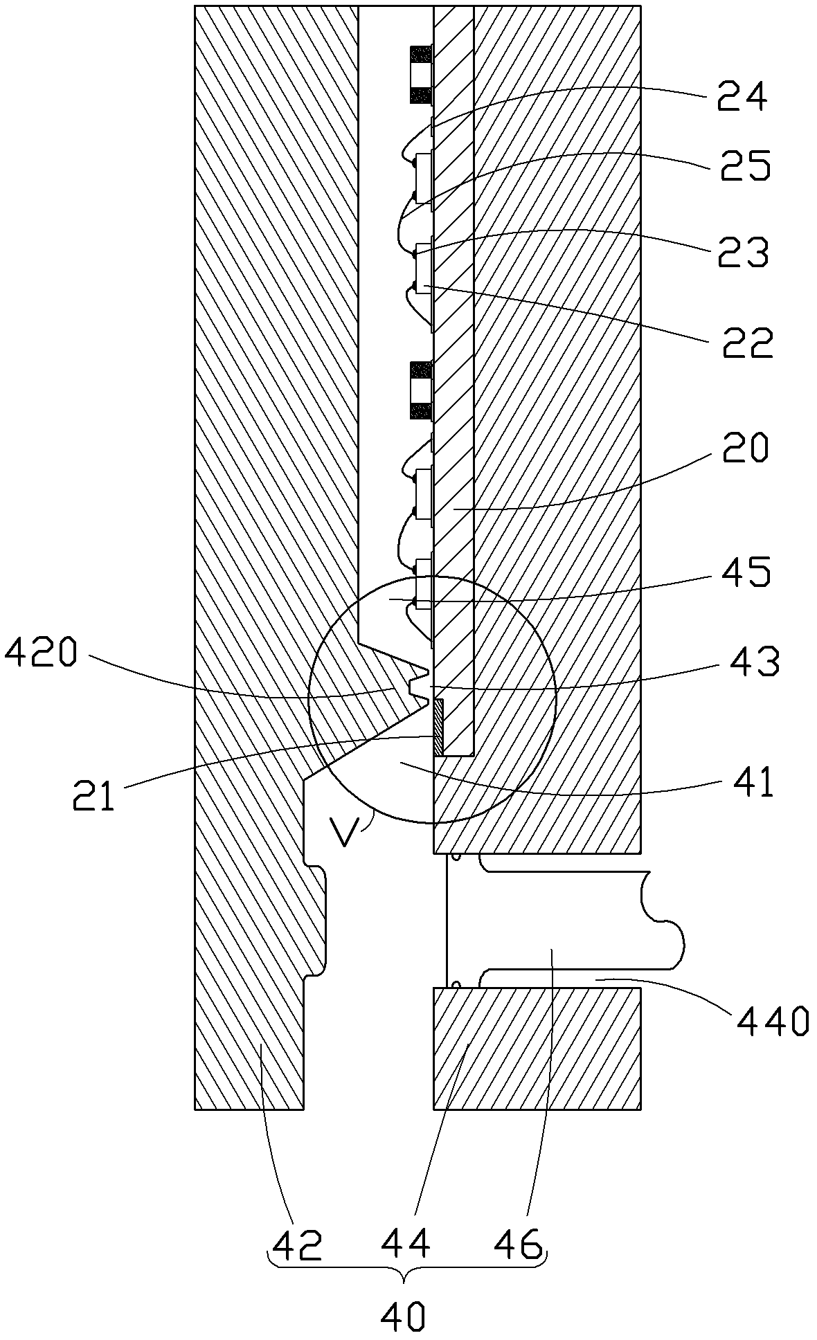 Mould casting device and method for semiconductor package