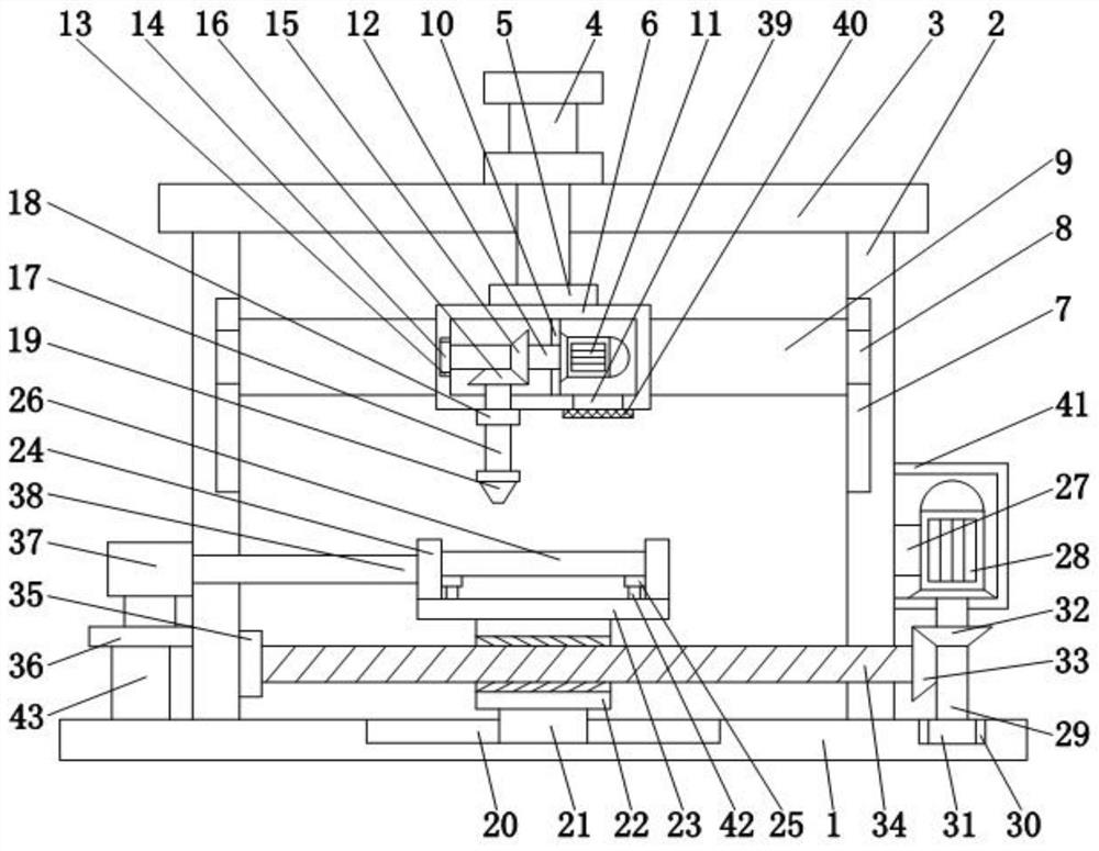 An easy-to-use steel structure drilling device