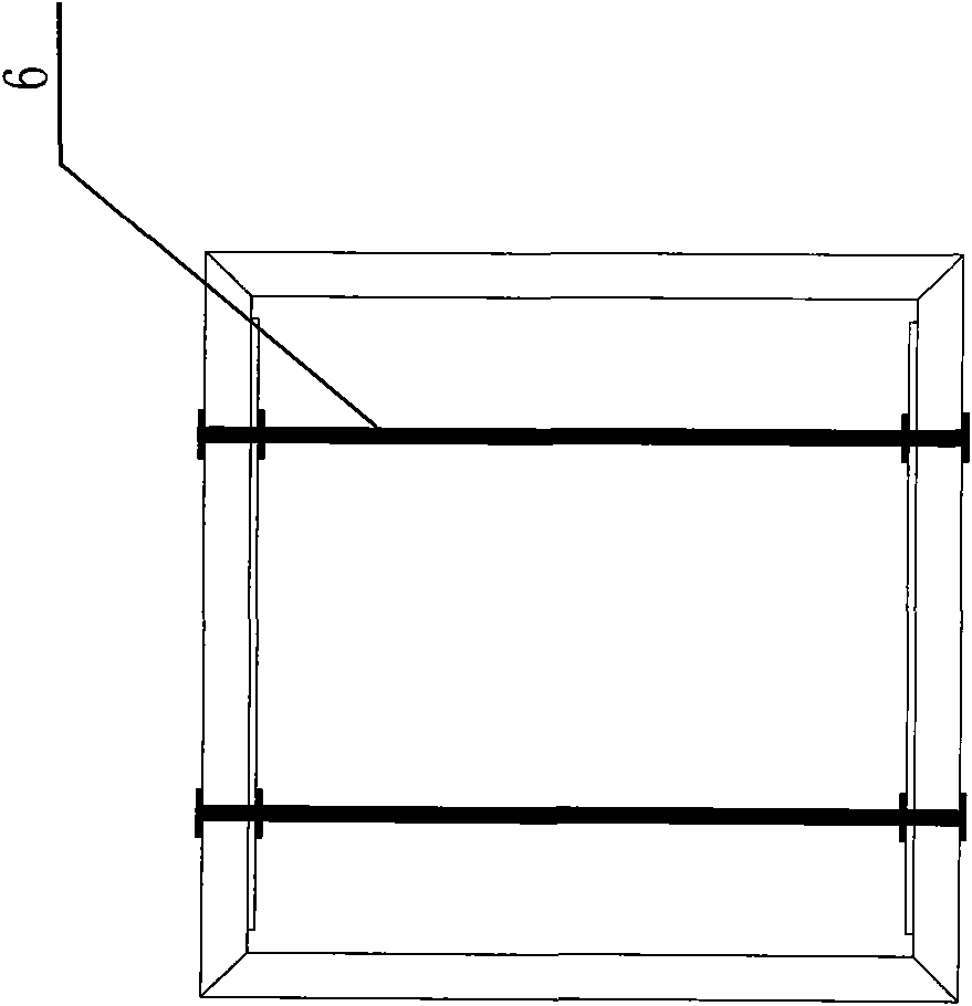 High-strength splicing fireproof exhaust gas flue