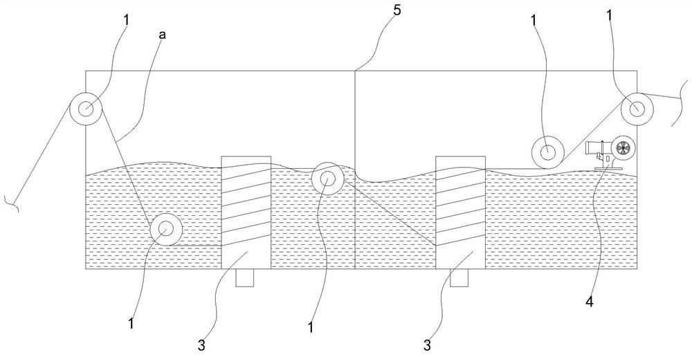 PEEK electromagnetic wire cooling device