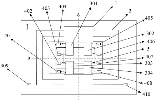 Differential MEMS accelerometer based on tunneling magneto-resistor array