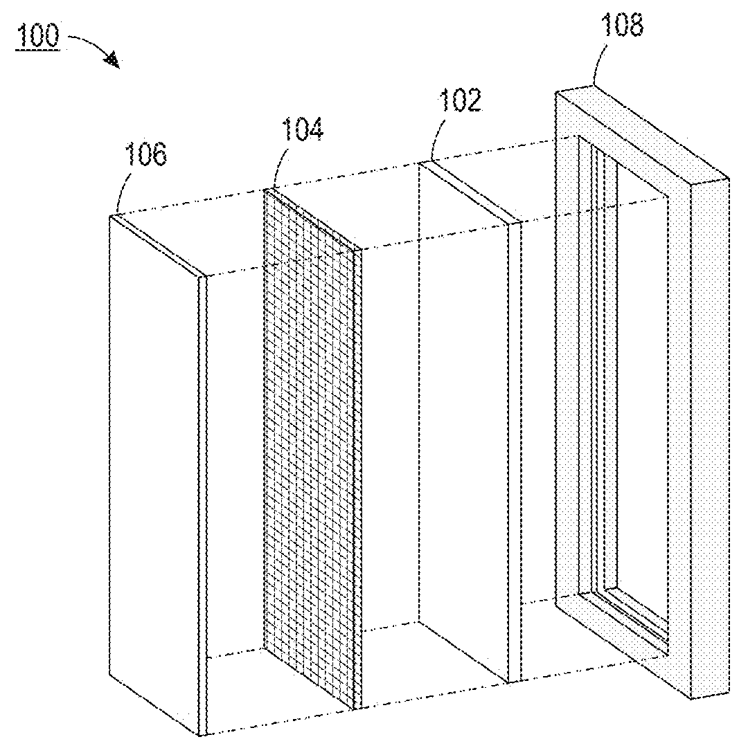 Polymer aerogel for window glazings