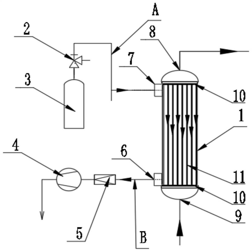 Degassing device and method for power electronic cooling system