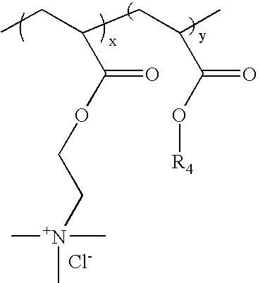 Process for preparing an aqueous dispersion of a quaternary ammonium salt containing vinyl copolymer