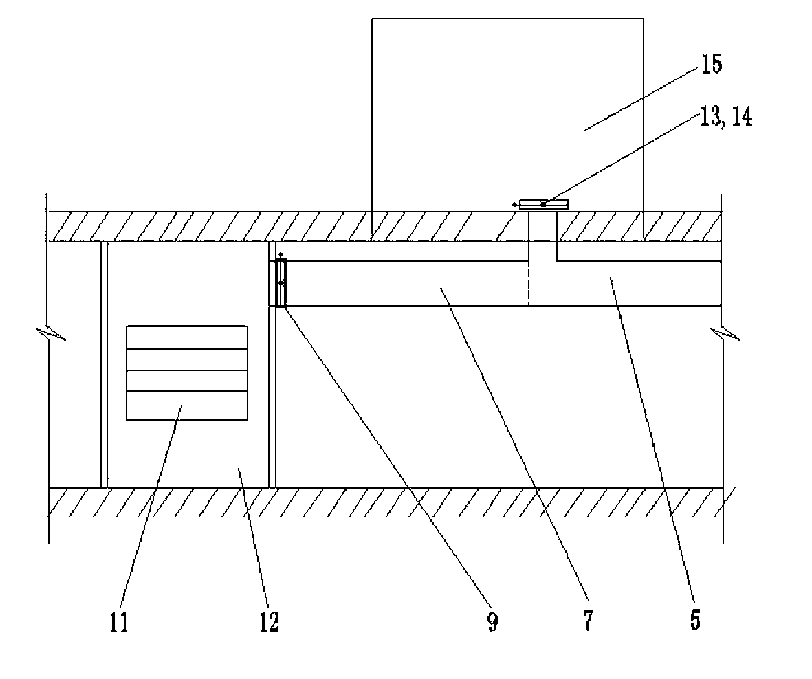 Open-closed system station subway platform ventilation and smoke exhaust method