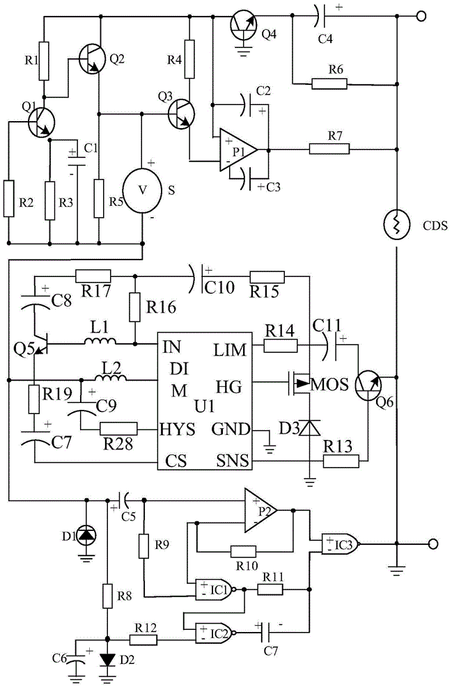 Trilinear buffer driving type amplification power supply apparatus