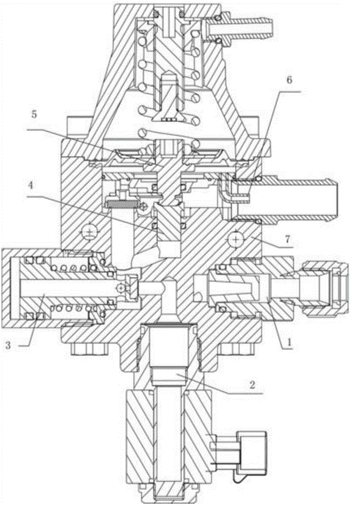 Natural gas vehicle CNG decompressor