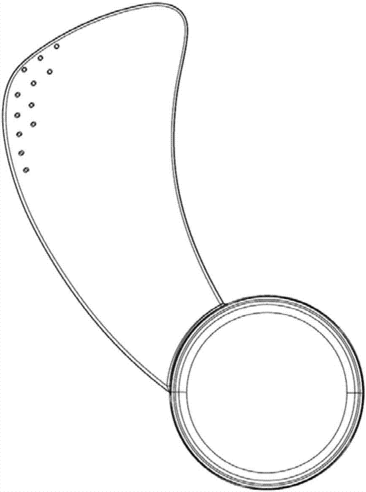 Noise-reducing method for electric fan based on blade modification and improved blade structure of electric fan