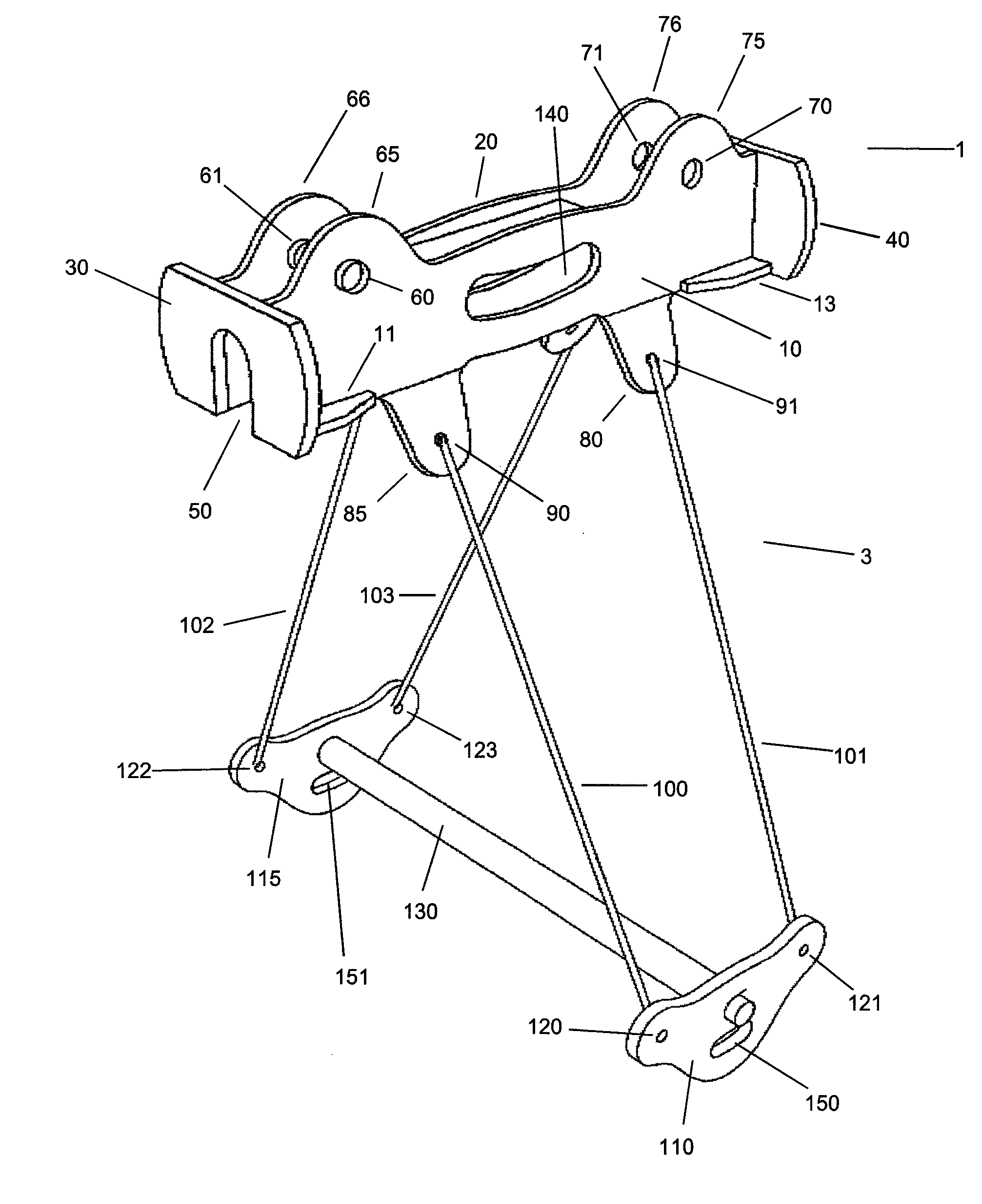 Zipline trolley