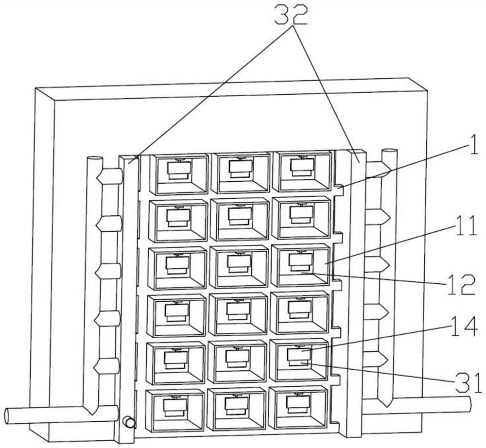 Low-voltage drawer type switch cabinet