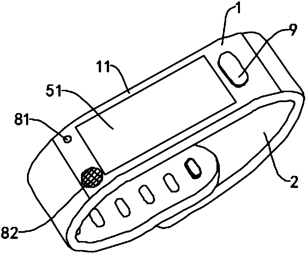 Intelligent medical bracelet and intelligent control method thereof