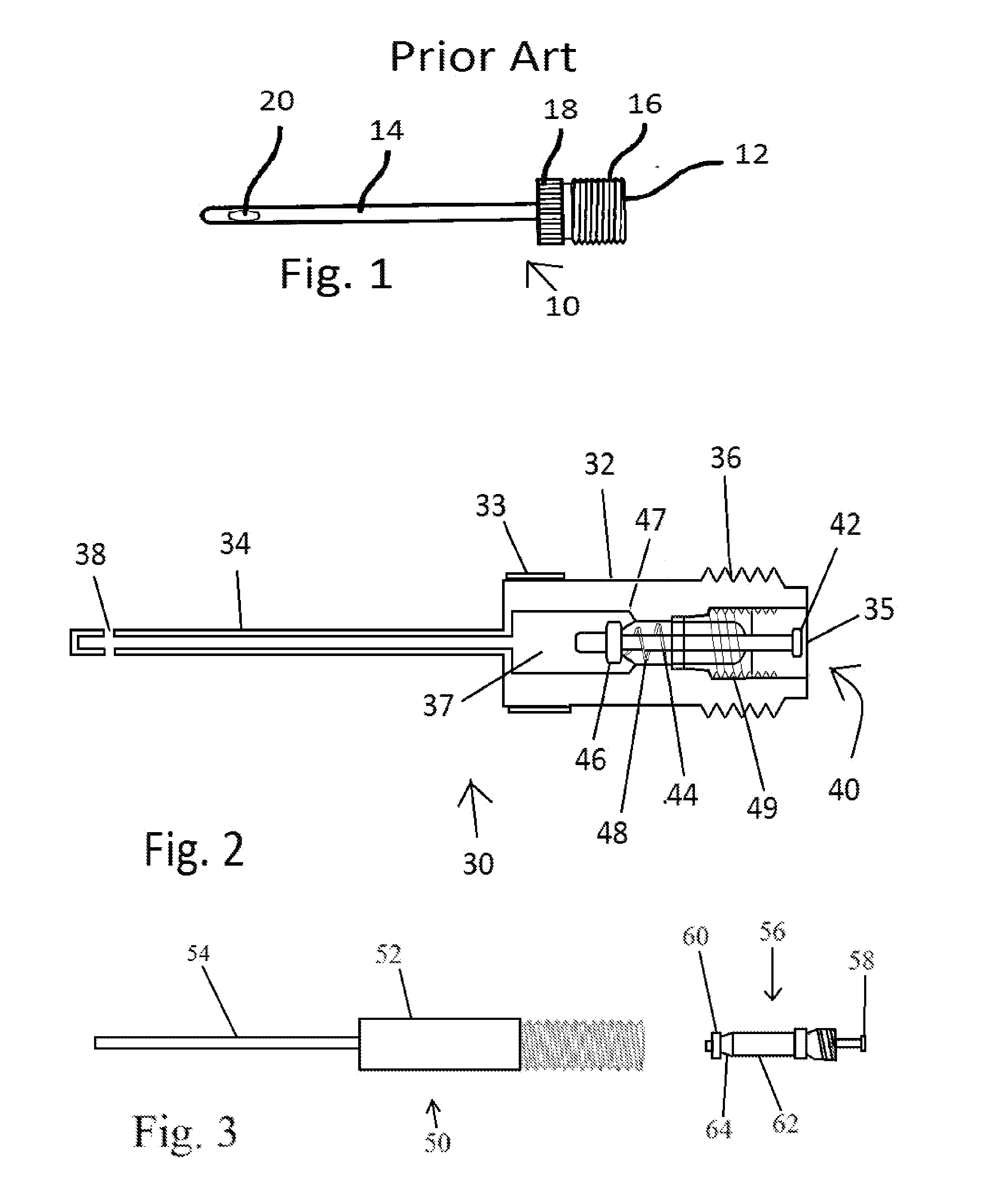 Inflation apparatus having integral check valve