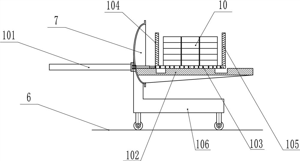 Continuous vacuum sintering furnace