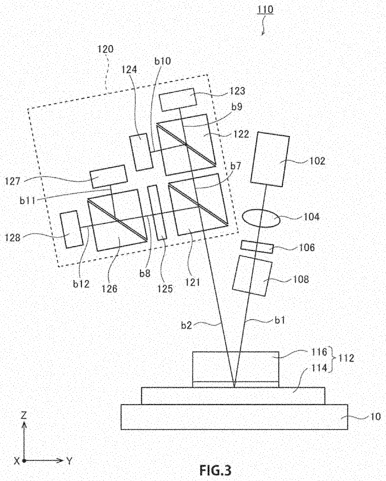 Relative Position Detection Means and Displacement Detection Device