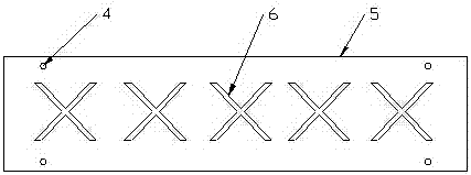 A kind of automobile universal word packing method and its special packing tool