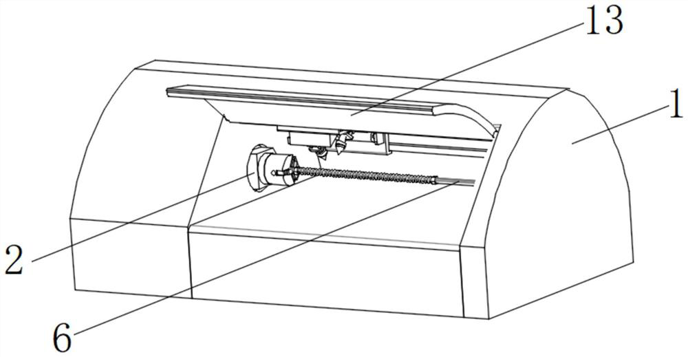 Cutting equipment for the production of stapler sutured titanium nails