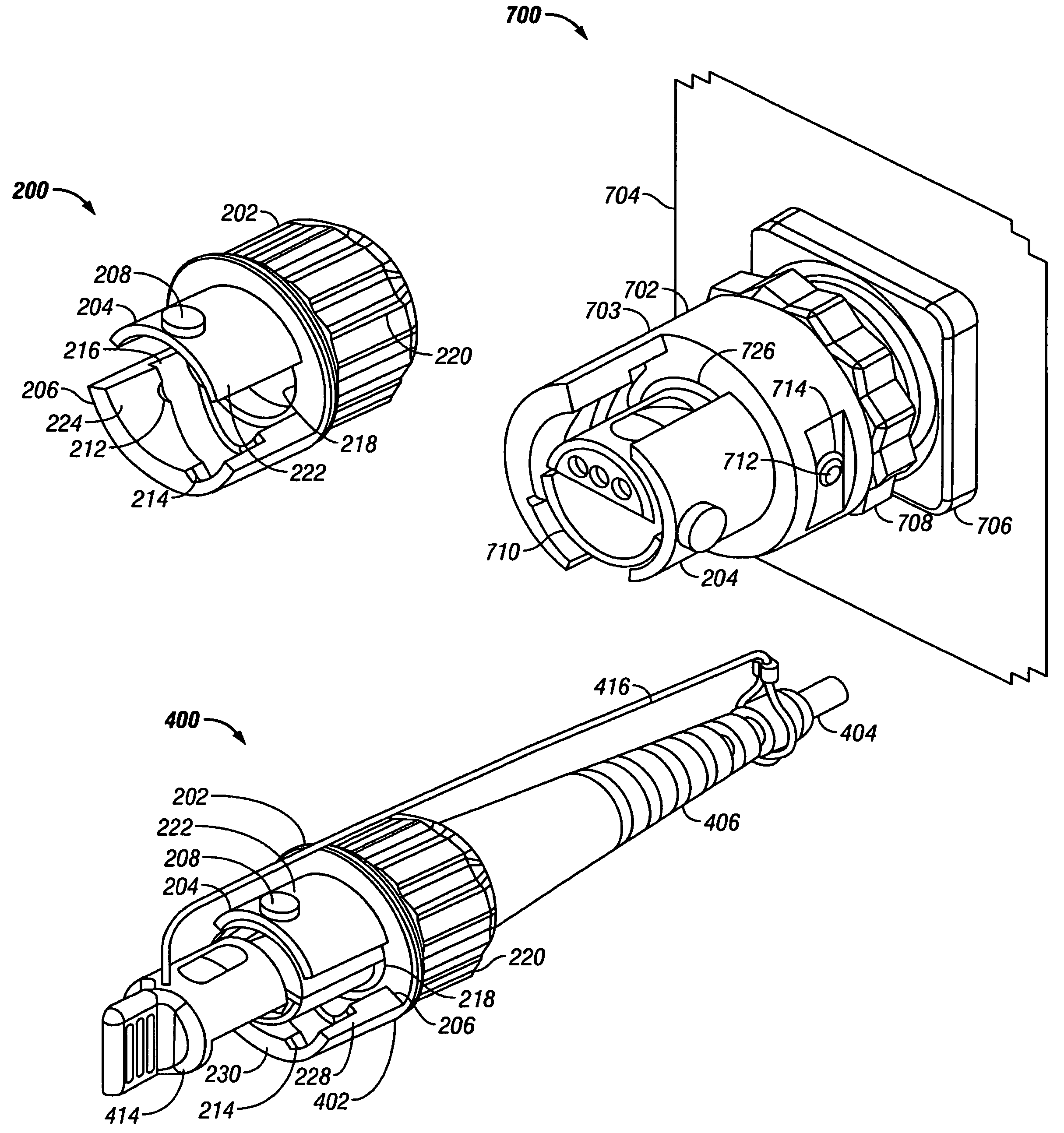 Hermaphrodite connector