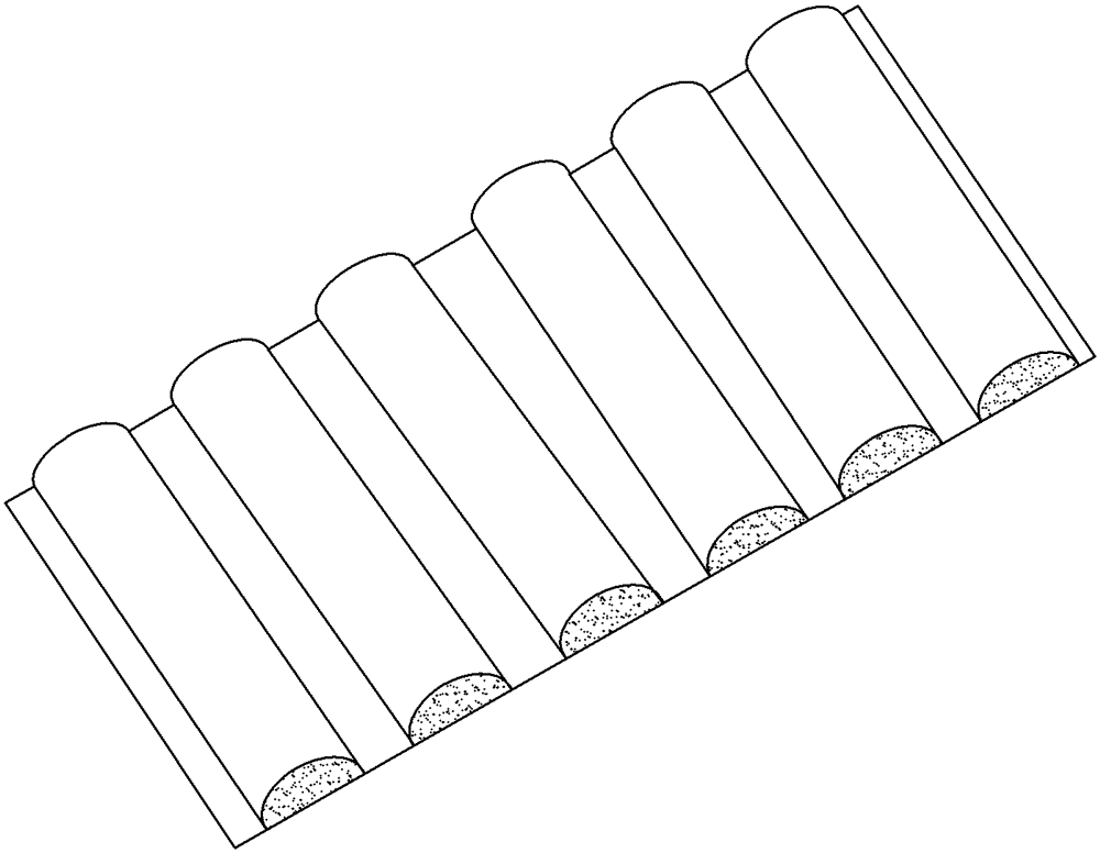 A kind of road pre-attached reflective tape and preparation method thereof