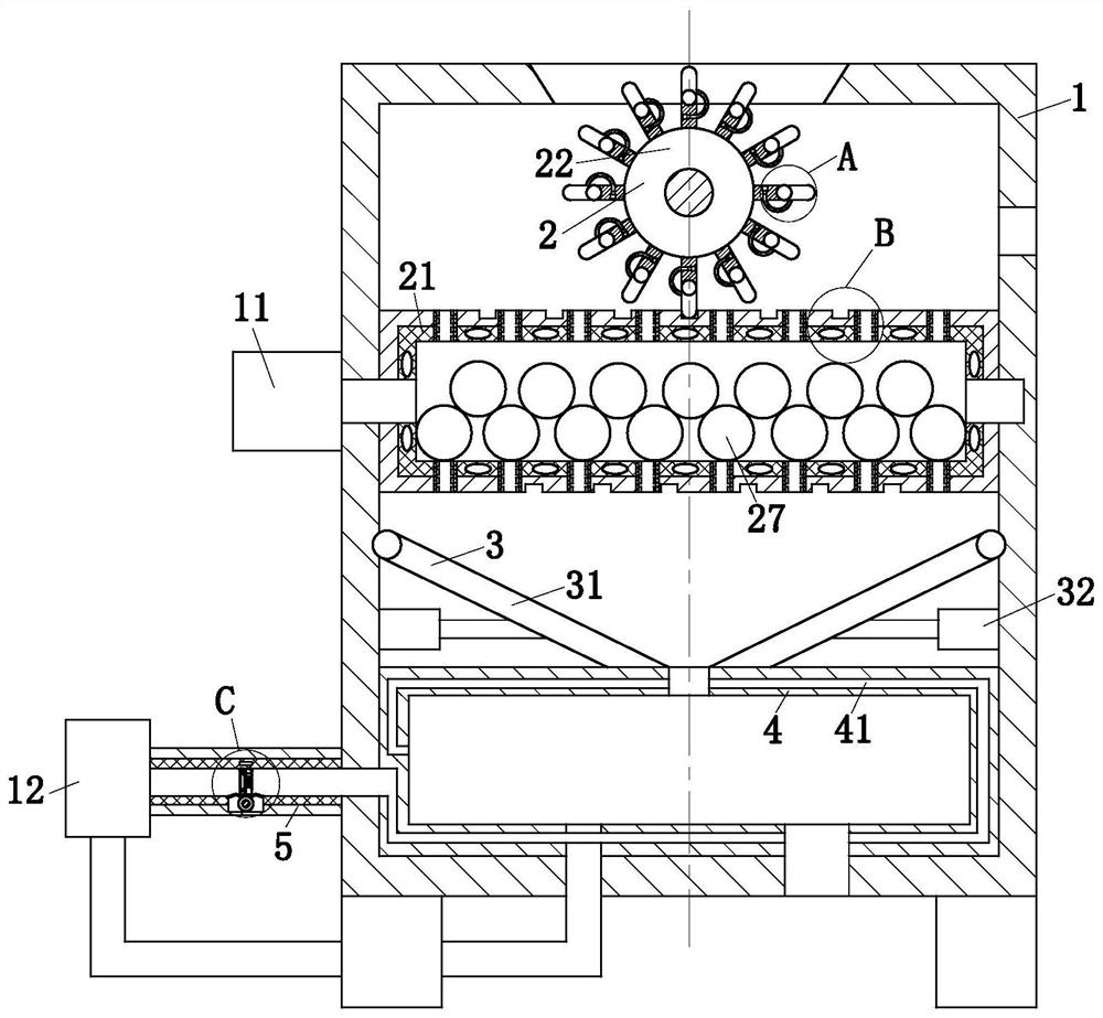 A kind of aluminum smelting furnace slag recycling process