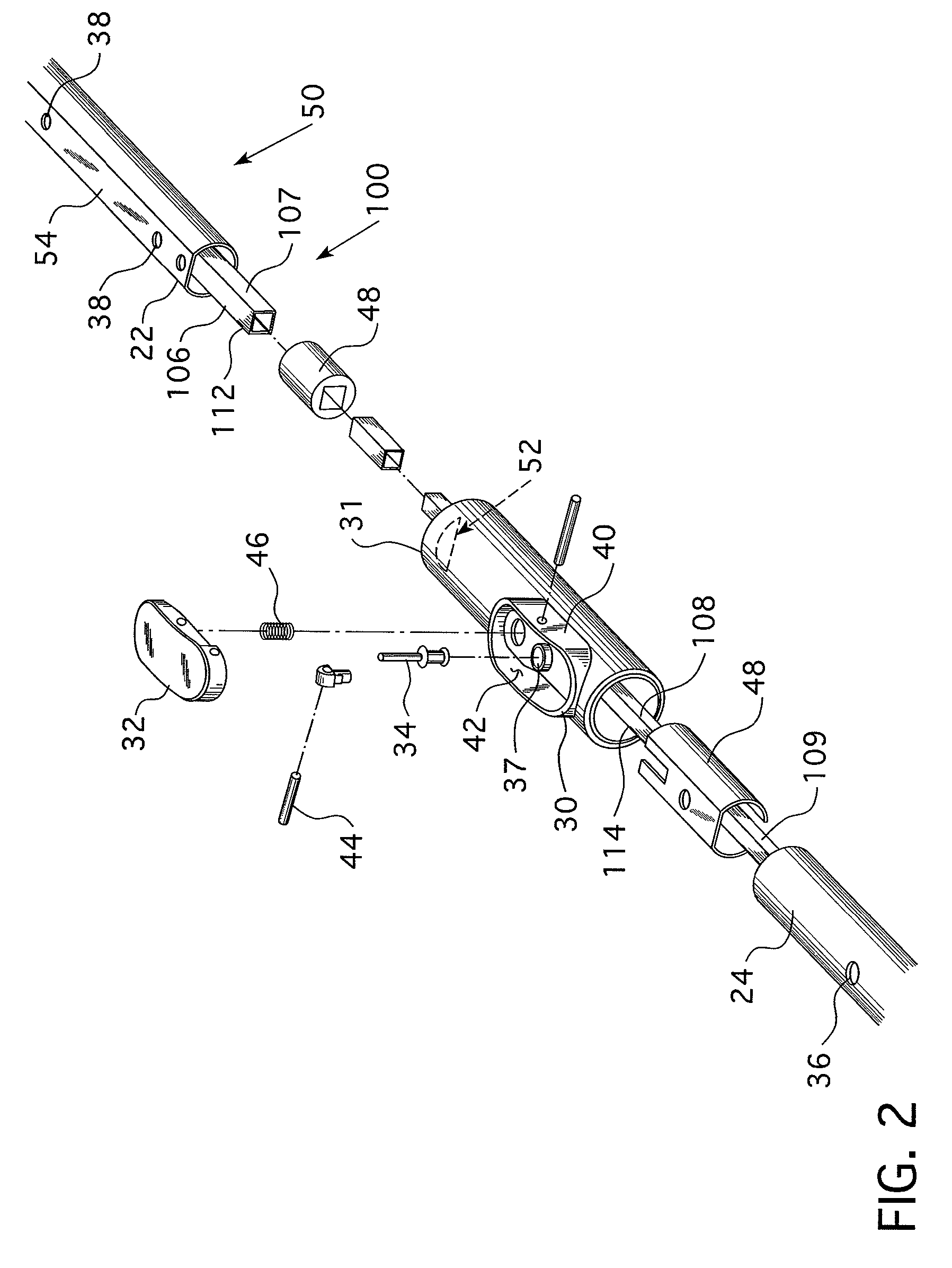 Extendable reaching tool