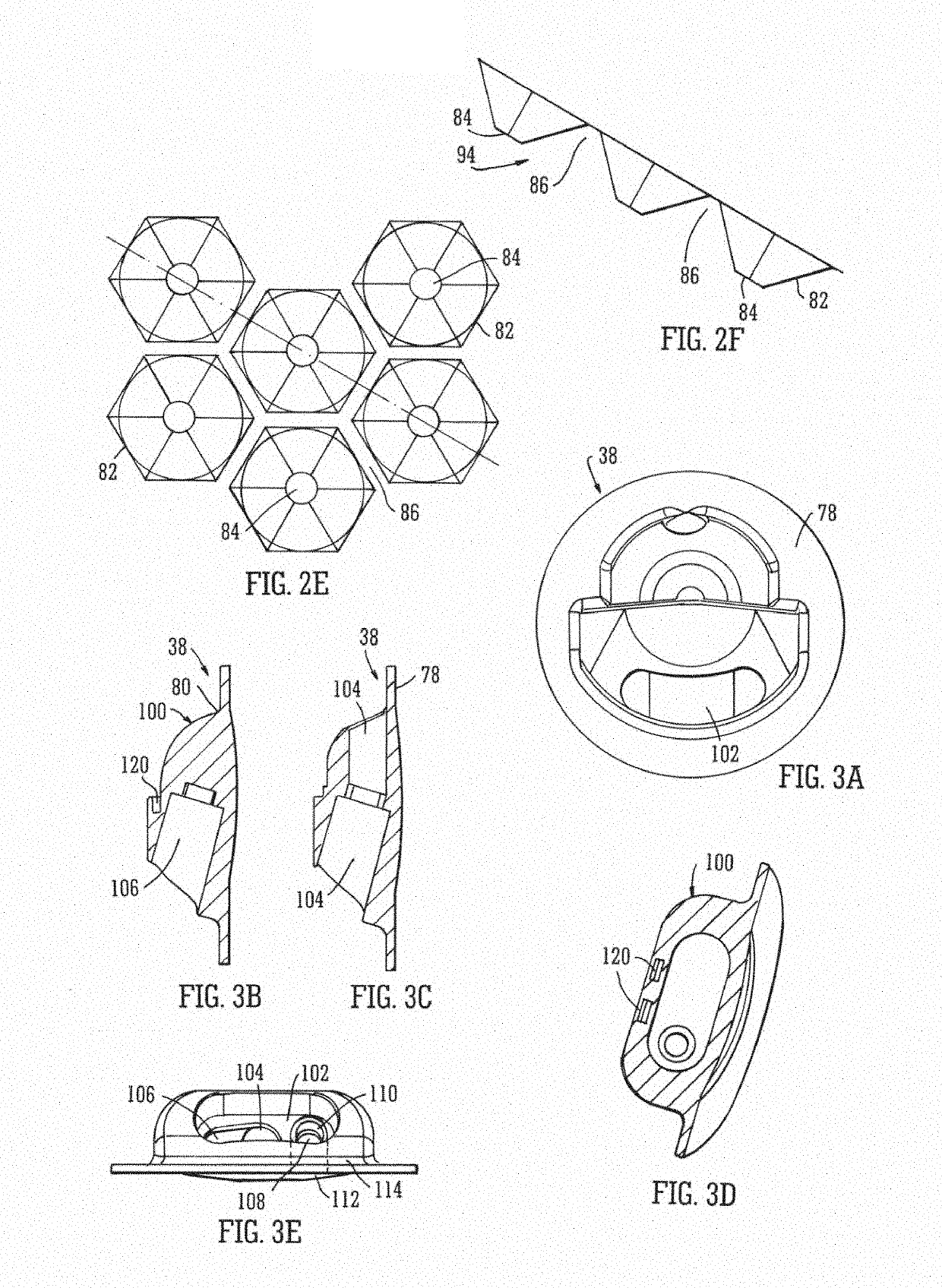 Wound filling apparatuses and methods