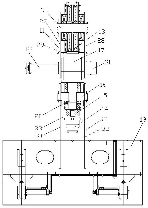 Rotary crane device