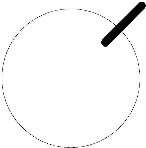 Single-cavity three-mode cavity resonator filter with bent grounded probe for feeding