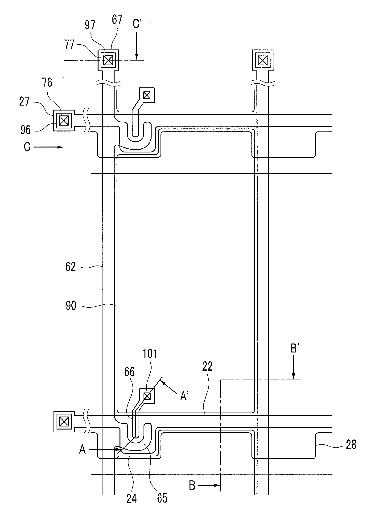 Thin flim transistor substrate and manufacturing method thereof