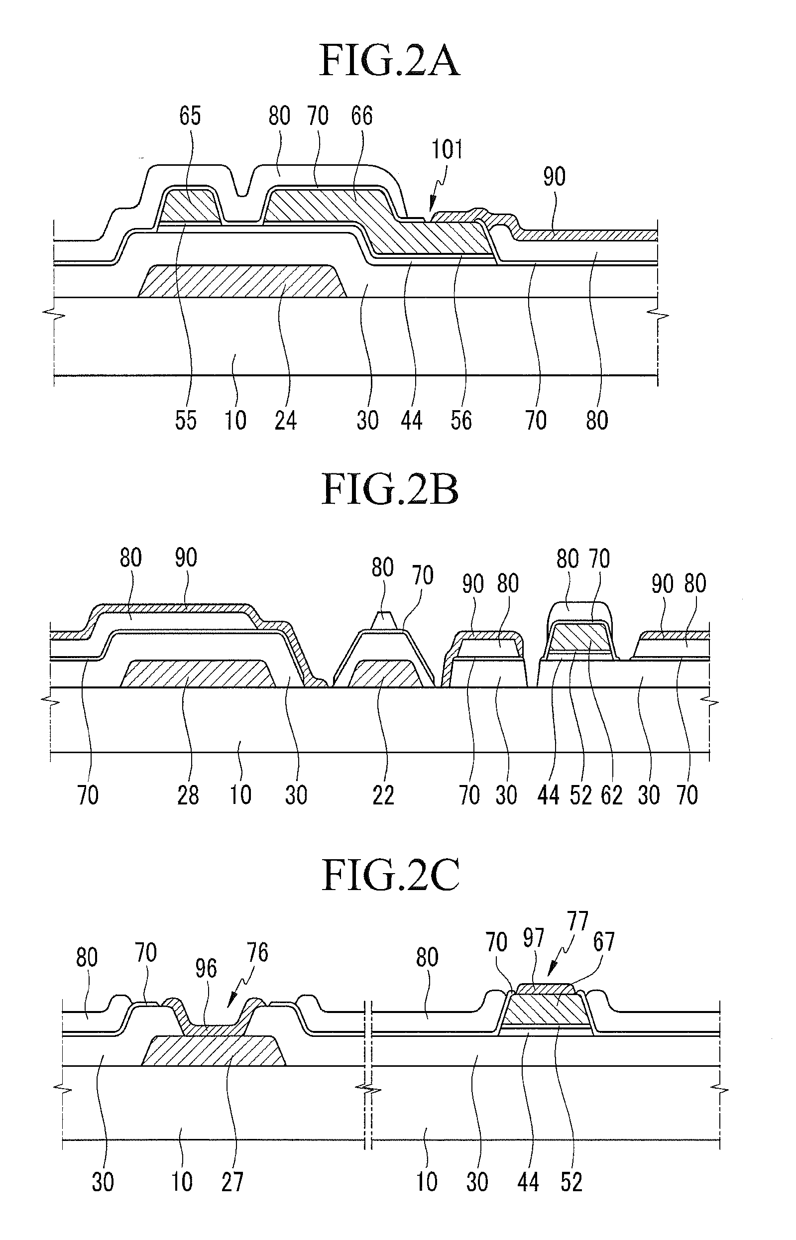 Thin flim transistor substrate and manufacturing method thereof