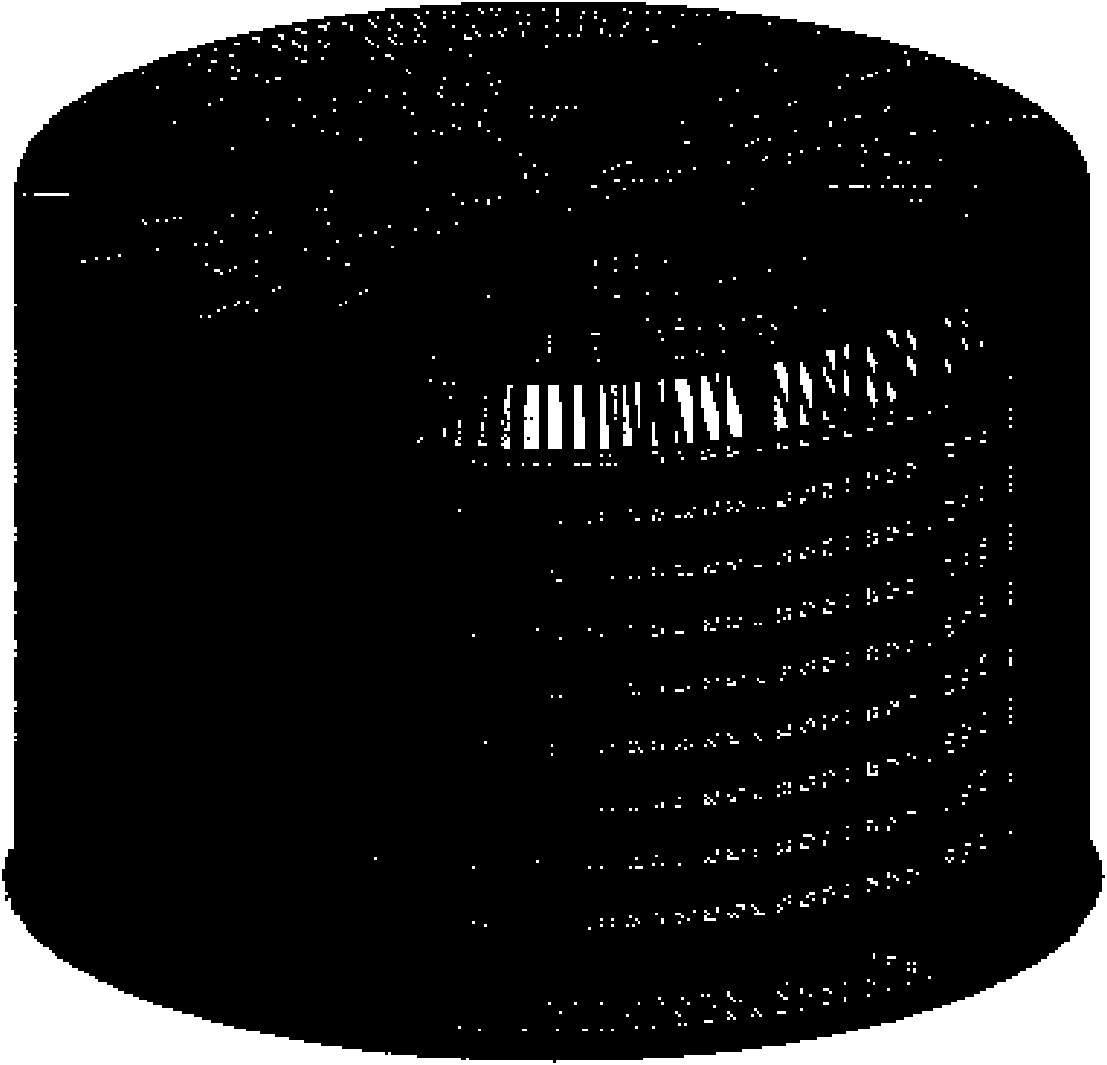 Cylinder oil storage device arranged at the bottom of deep sea, installation thereof and oil storage method