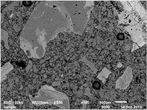 A breathable brick prepared from industrial by-product aluminum chrome slag and its production method