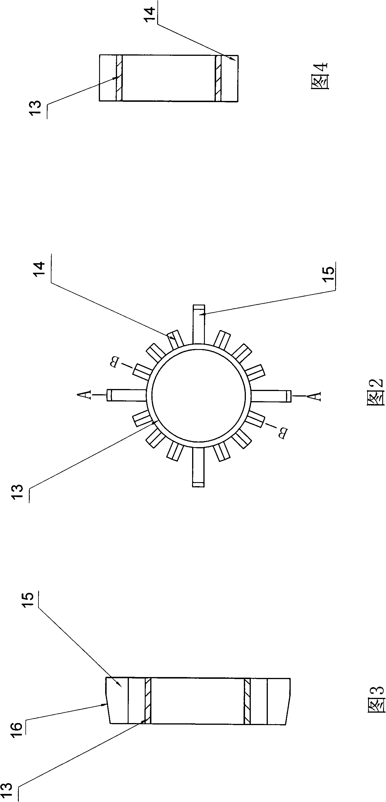 Low NOx cyclone micro-oil coal powder burner