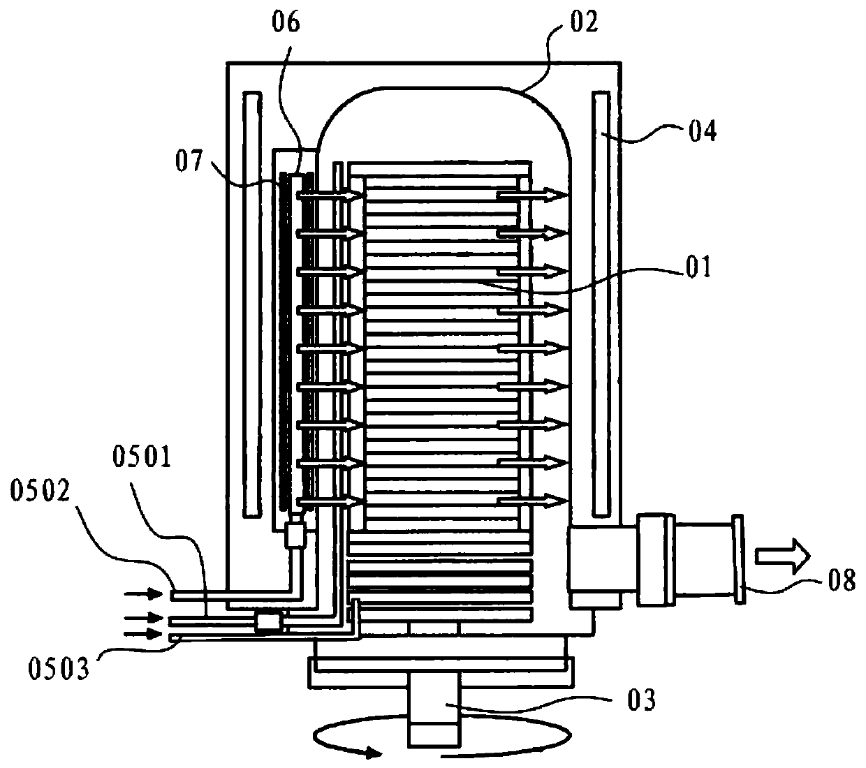 Method for forming nitride films through atomic layer deposition method