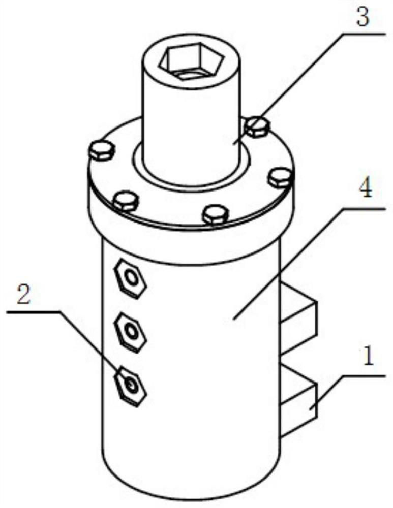 Multi-channel drilling, injecting and pre-tightening integrated anchor rod construction device and method