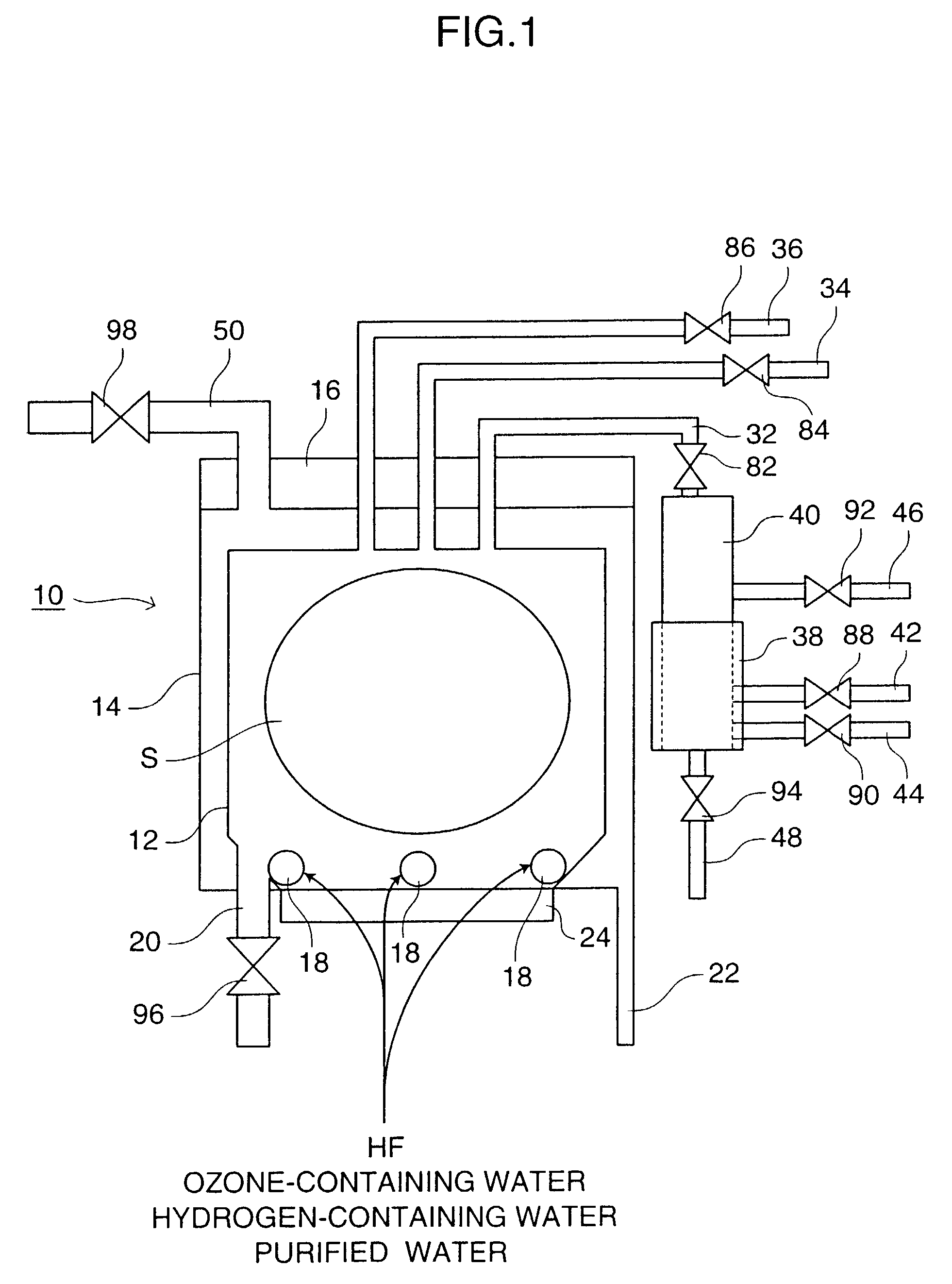 Cleaning apparatus for semiconductor wafer