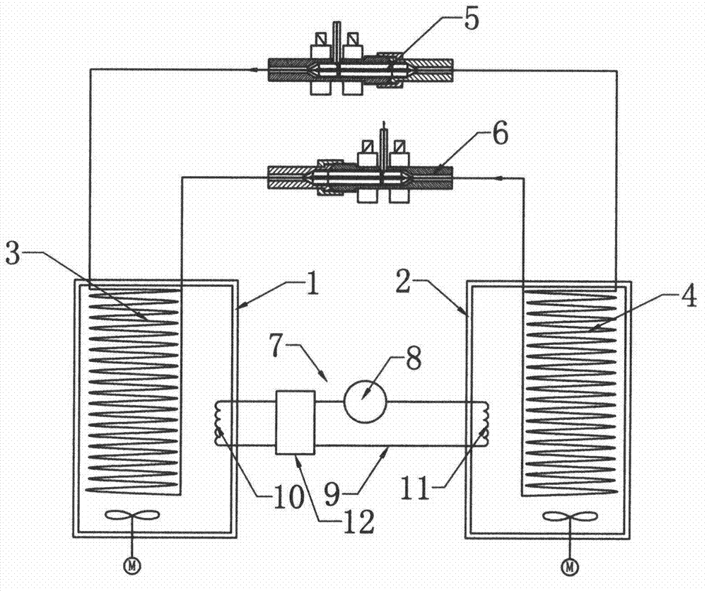 Thermal expansion type ultrahigh-pressure energy conservation device