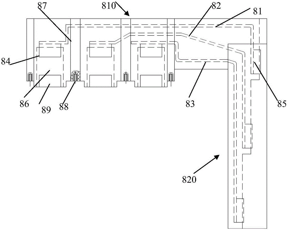 Vertical lifting-type high-security double-power supply device