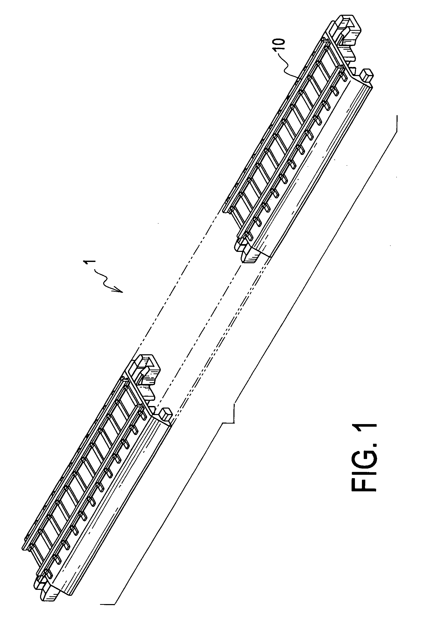 Track assembly for track-guided toy vehicles