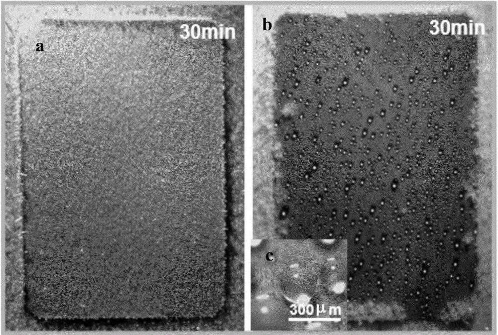 Anti-frosting method with low energy consumption