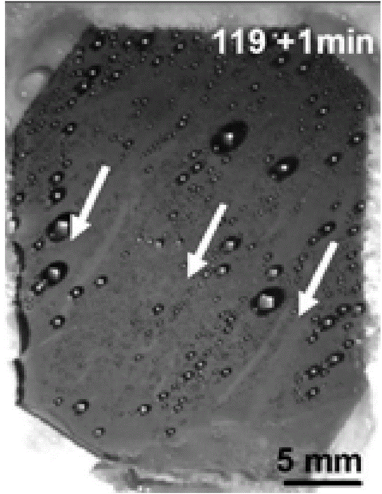 Anti-frosting method with low energy consumption