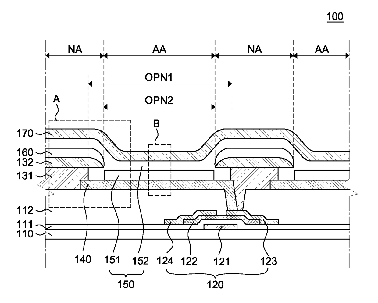 White organic light emitting display device, organic light emitting display device and method for manufacturing the same