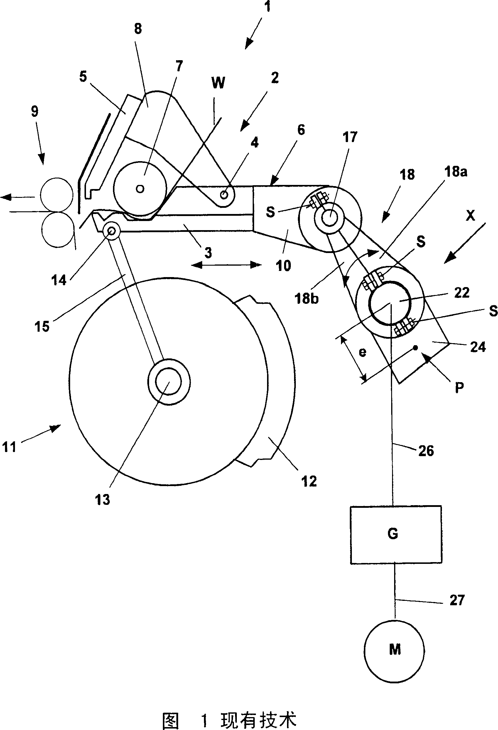 Balancing a nipper mechanism in a combing machine