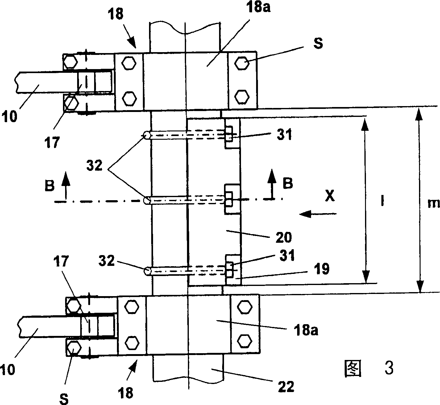 Balancing a nipper mechanism in a combing machine