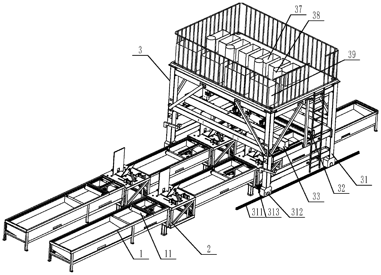 Full-automatic welding machine for automotive frame