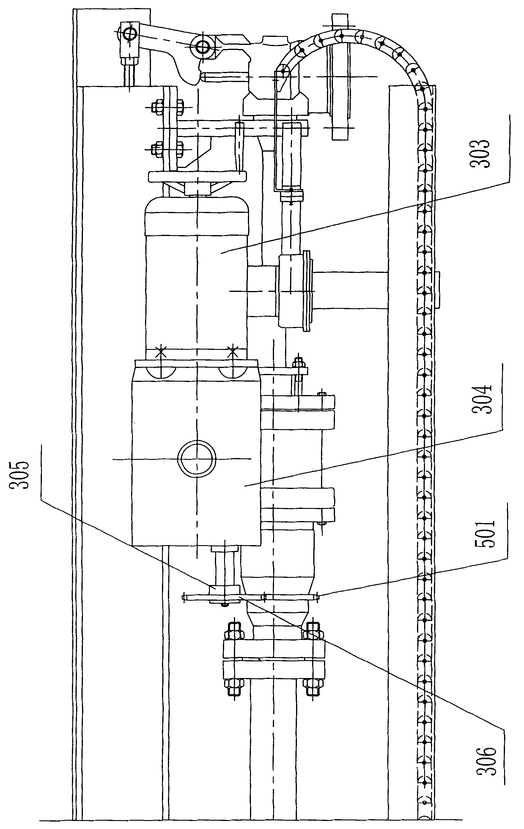 Long telescopic soot blower